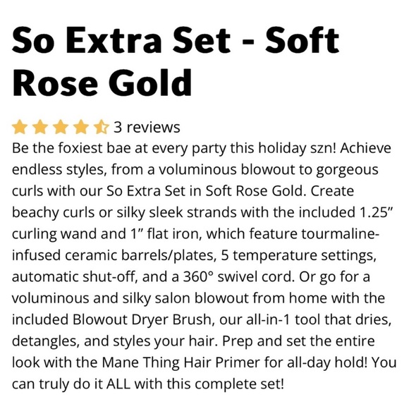 FoxyBae So Extra Set LIMITED EDITION 
-Brand new sealed in unopened box. - Picture 3 of 8